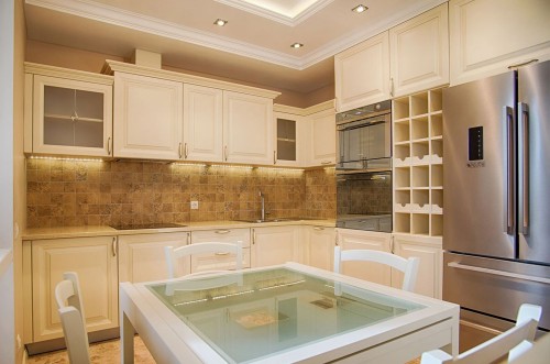 Кухня из МДФ крашенного №11