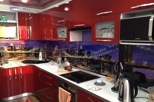 Кухня из МДФ крашенного №2