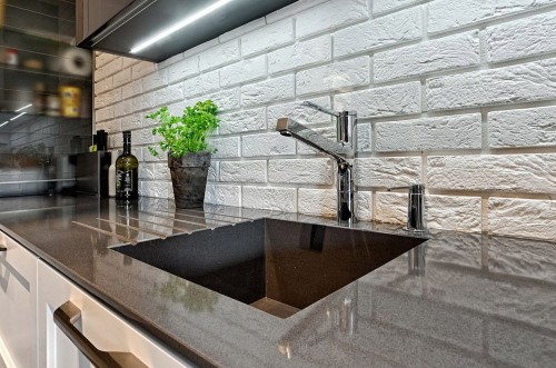 Кухня из МДФ крашенного №32