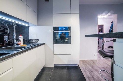 Кухня из МДФ крашенного №46