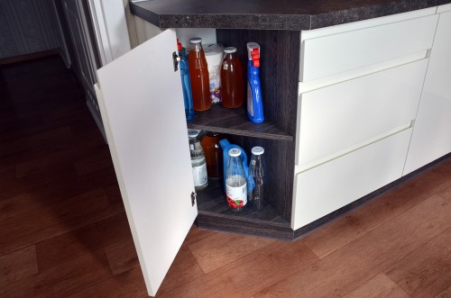 Кухня из МДФ крашенного №50