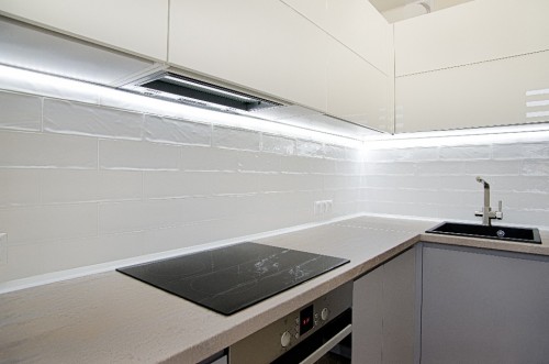 Кухня из МДФ крашенного №52