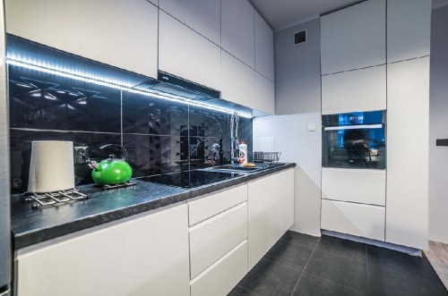 Кухня из МДФ крашенного №46