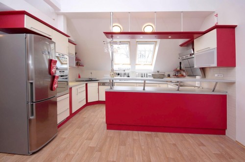 П - образная кухня №55