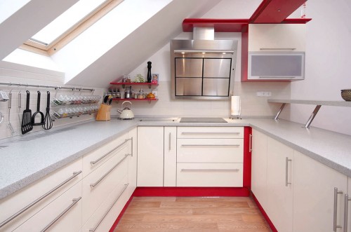 П - образная кухня №55