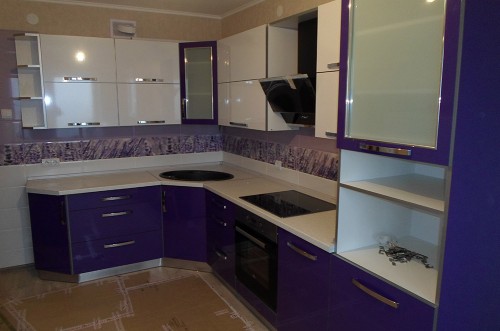 Кухни из пластика №2