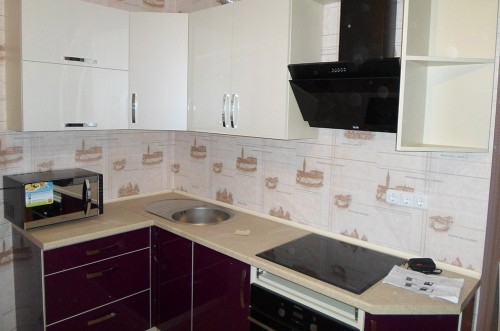 Кухни из пластика №46