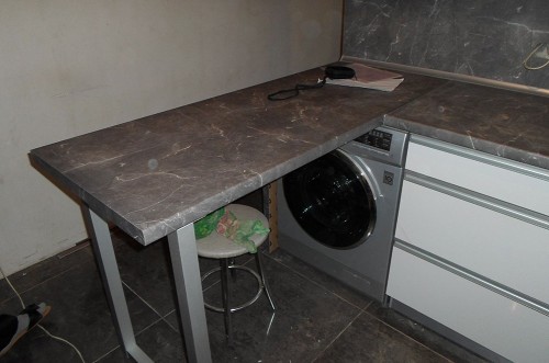 Кухни из пластика №48