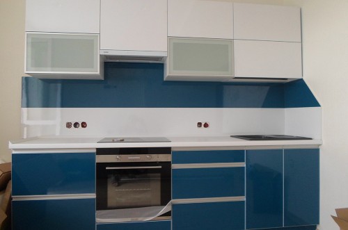 Кухни из пластика №44