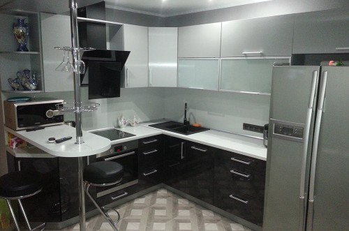 Кухни из пластика №57