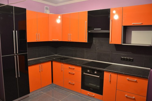 Кухни из пластика №61