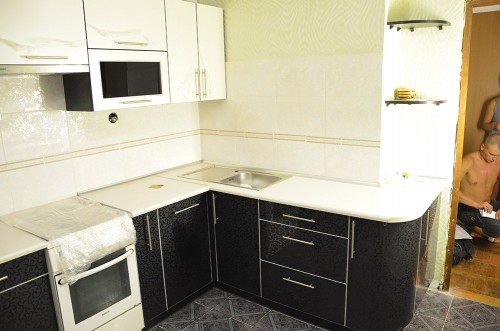 Кухни из пластика №70