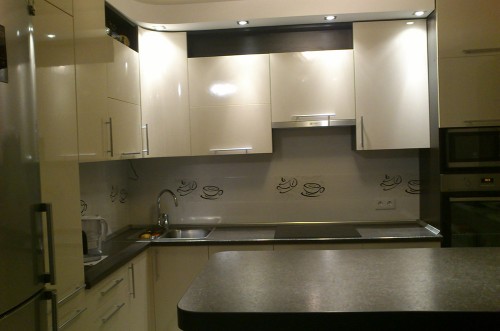 Кухни из пластика №71