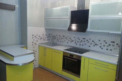 Кухни из пластика №64