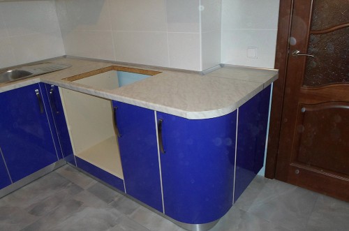 Кухни из пластика №37