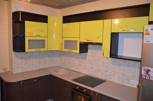 Кухни из пластика №14