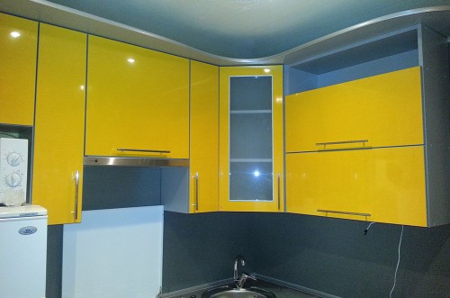 Кухни из пластика №17