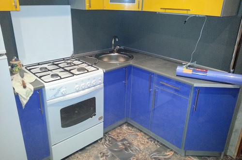 Кухни из пластика №17