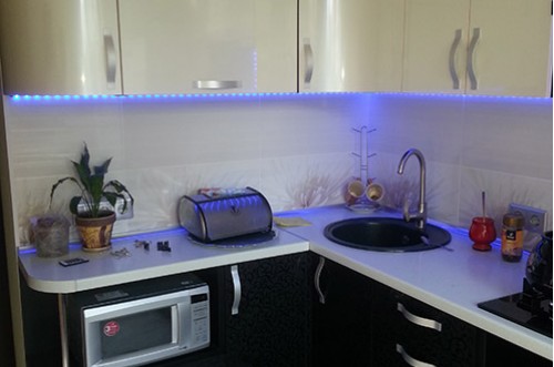 Кухни из пластика №19