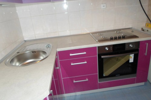 Кухни из пластика №39