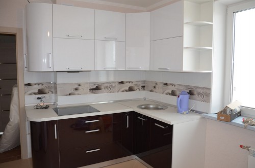 Кухни из пластика №22