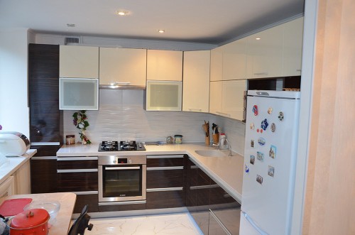 Кухни из пластика №29