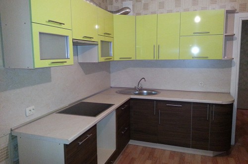 Кухни из пластика №41