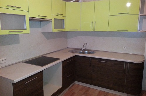 Кухни из пластика №41