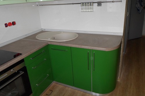 Кухни из пластика №34