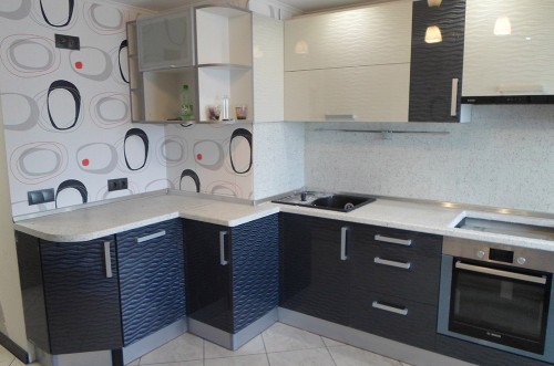 Кухни из пластика №35