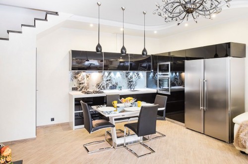 Кухни из пластика №50