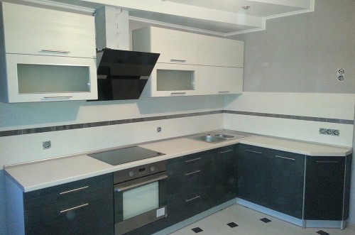 Кухни из пластика №42