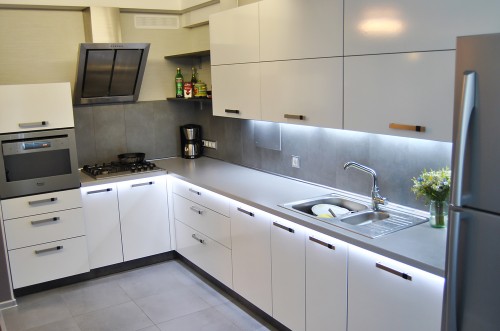 Кухни из пластика №54