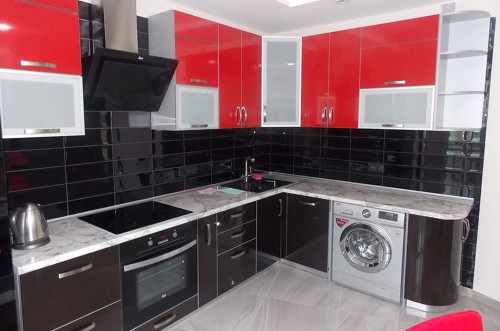 Кухни из пластика №55