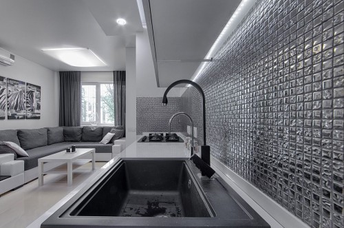 Кухни из пластика №56