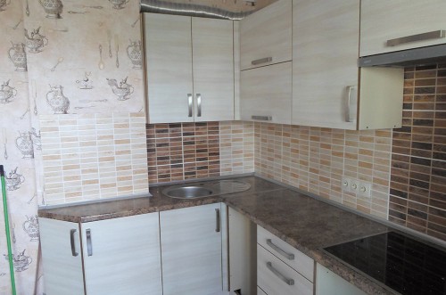 Кухни из пластика №6