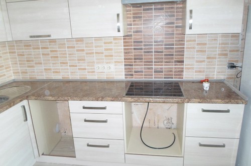 Кухни из пластика №6