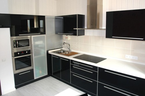 Кухни из пластика №75