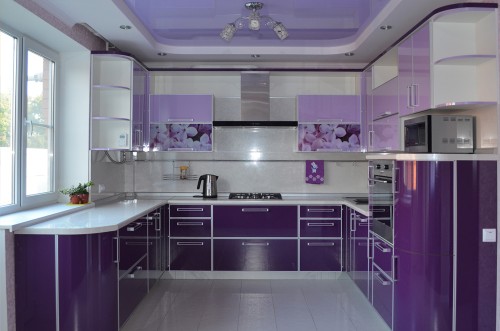 Кухни из пластика №78