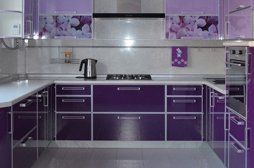 Кухни из пластика №78