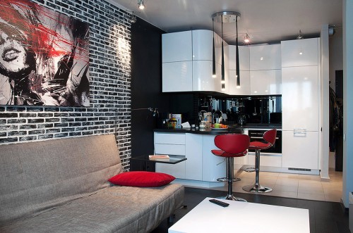 Кухни из пластика №79