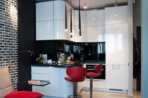 Кухни из пластика №79