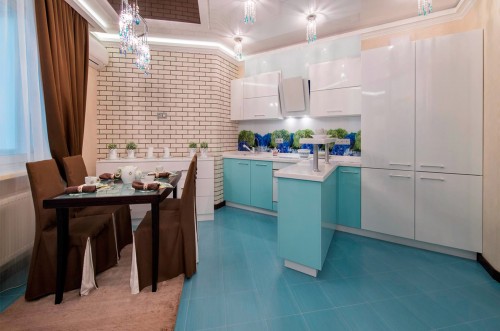 Кухни из пластика №80