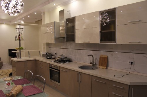 Кухни из пластика №86